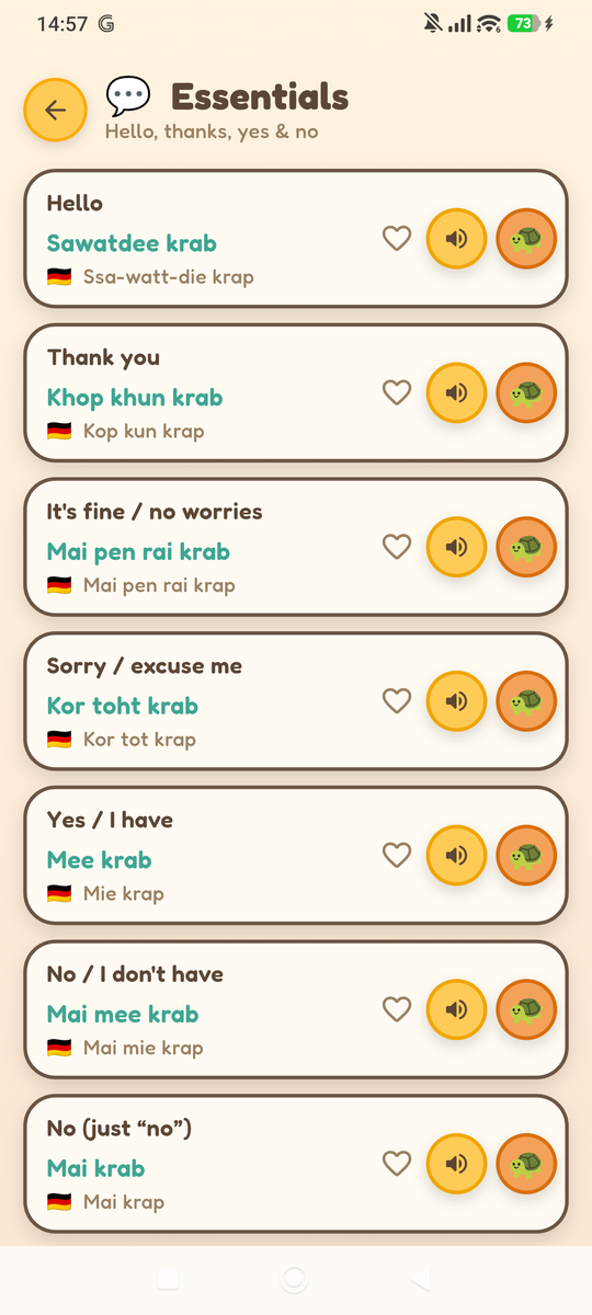 Phrases grouped by topic